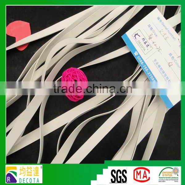 Colorful Flat Natural Rubber Band for Swimwear photo-2