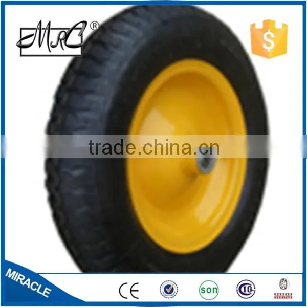 Hot Sale Pattern Pneumatic go Cart Wheel Tyre Rubber Wheelbarrow Wheel 13 x 3.25 / 3.00-8 photo-2