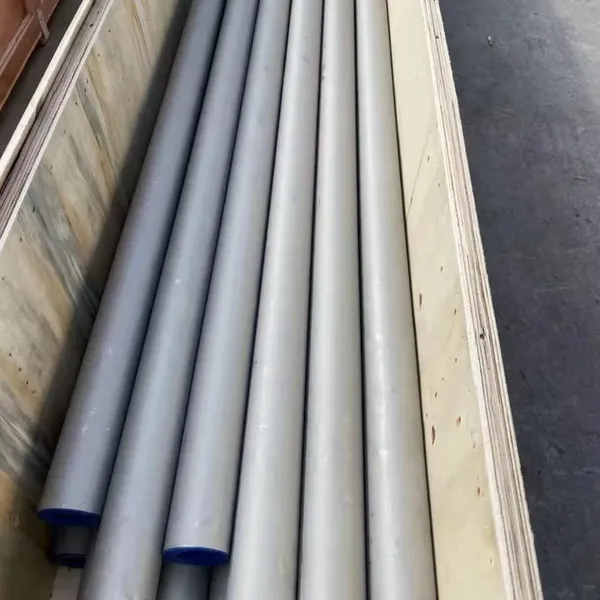 Duplex Steel Tube China Food Grade 2205 2507 (1.4410) Seamless Pipe Od 114.3mm X 3mm X 5m 6m 12m Length Customizable photo-4