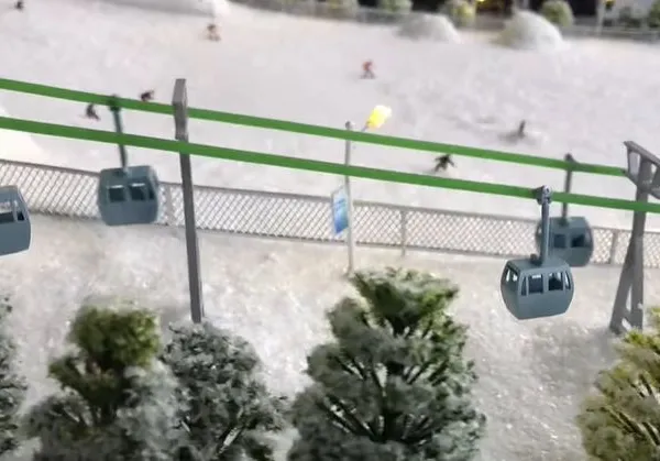 Ski Resort Sand Table Model Manufacturer photo-4