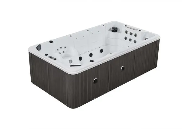 High Quality Traditional Design Garden Acrylic Vortex Mini Swimming Pool Intelligent Control System photo-2