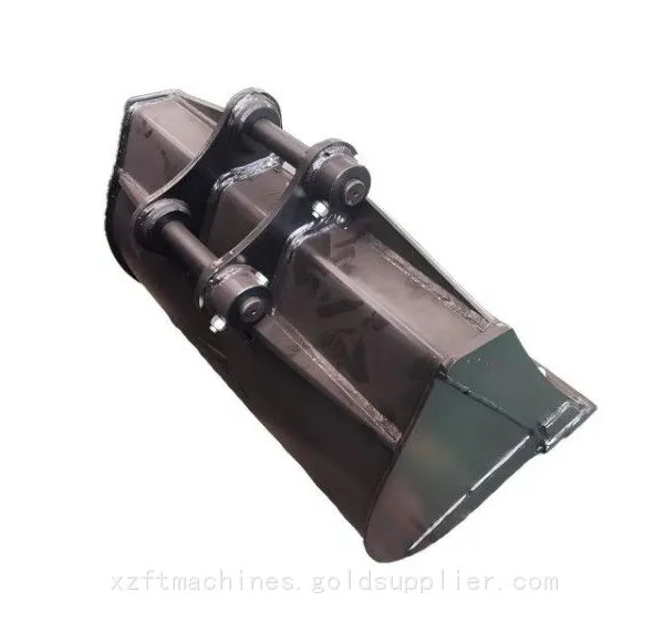 3 Ton Wide 800mm Batter Bucket Universal Fit Flat Bottom Mud Bucket for Mini Excavator photo-3