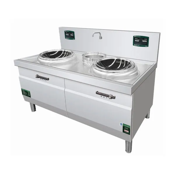 Energy-Efficient Fast Cooking Induction Cooker With Single Wok and Warmer photo-4