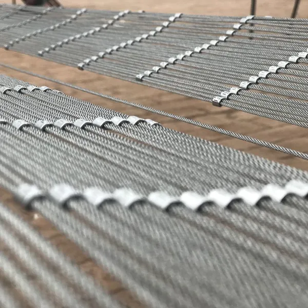 Diamond Pattern SS316 Stainless Steel Wire Rope Mesh for Flexible Safety Netting photo-5