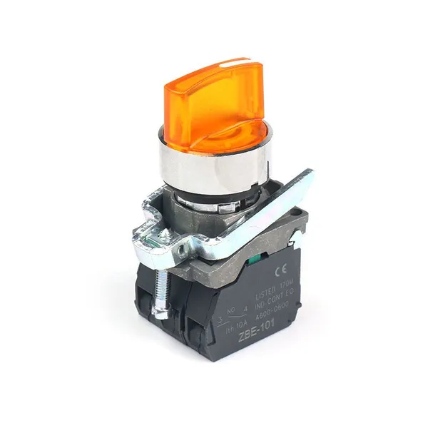 LED Push Button Switch for Control Panels With Spring Rebound and 50000 Cycles photo-5