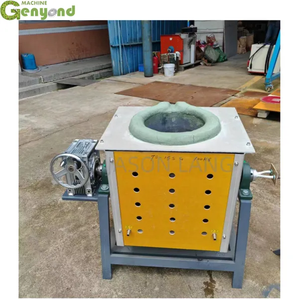 Iron Ore Steel Scrap Industrial Crucible Melting Furnace Medium Frequency Induction Electric Furnace for Melting Metal photo-3