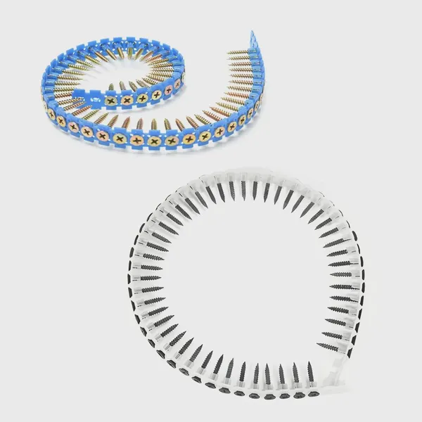 Professional Grade Collated Screws, White Zinc Plated, Coarse Thread, 25-40mm, China Supply, Reliable Quality photo-3