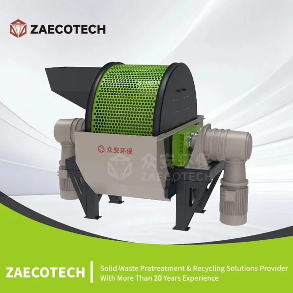 Car Tire Tyre Recycler and Shredders for Process of Tyre Recycling in China