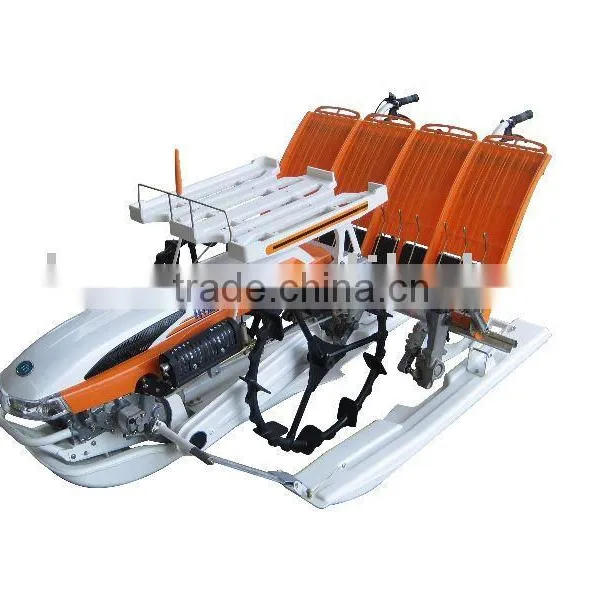 4 row Iseki type walking rice transplanter