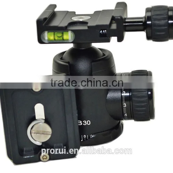 1/4" Screw Photography Camera Tripod Ball Head 360 Degree Fluid Rotation Ballhead For DSLR Camera photo-2