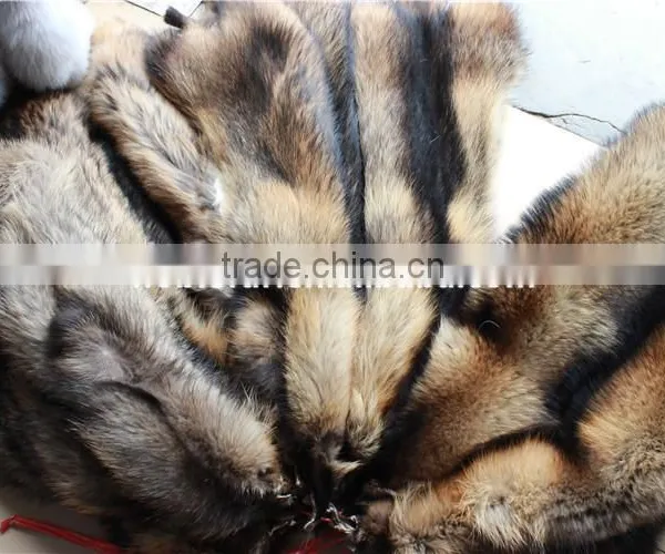 Factory Direct 100% Quality Real Fox Skin And Raccoon Skin Raw Material photo-2