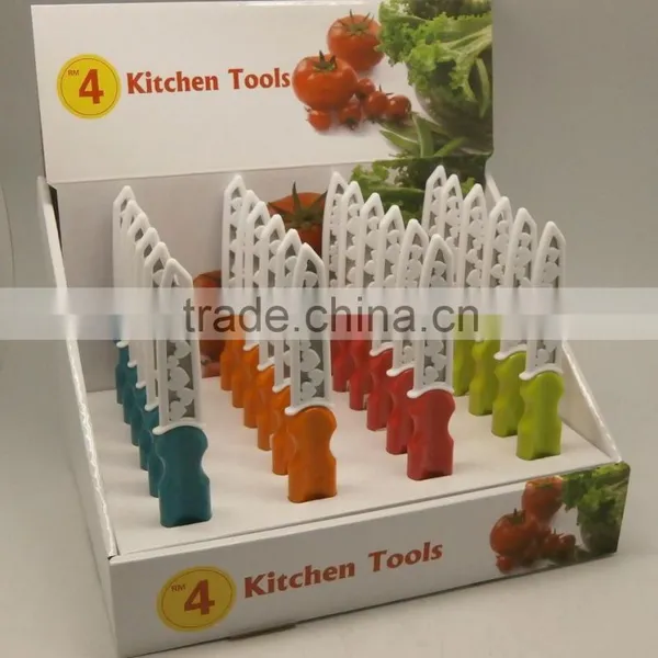 FLAT COLORFUL HANDLE KITCHEN GADGET, KITCHEN ACCESSORIES WITH DISPLAY BOX photo-3