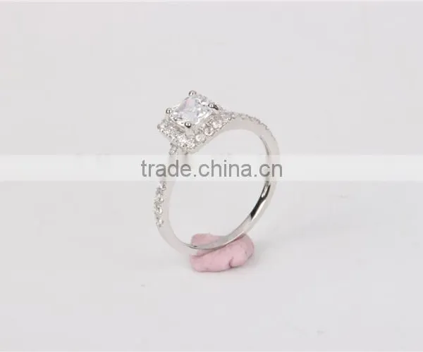 High Quality Fashion Lady's 14k Ring Set Wedding Jewelry AAAAA CZ photo-6