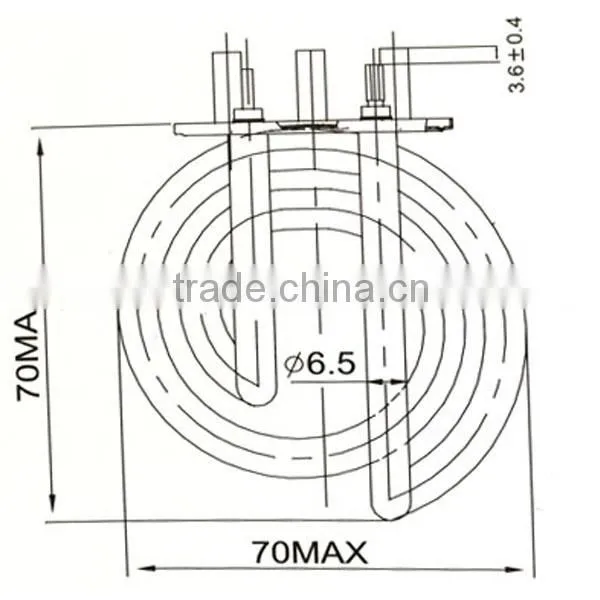 dc 24v Electric Kettle Heating Element photo-2