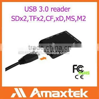 Portable Supper Speed USB3.0 Card Driver With CE and FCC Certification photo-2