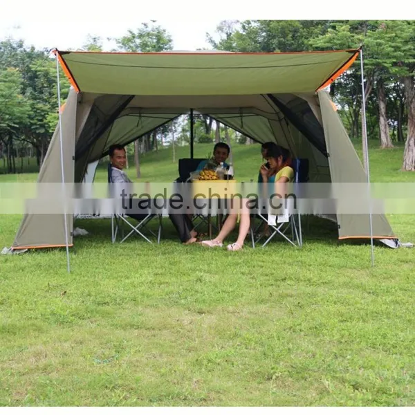 Outdoor Gazebo Garden Cheap Custom Printed Canopy Mosquito Net Beach Shade Tent photo-5