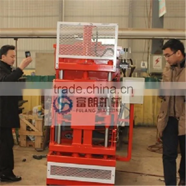 Great Half-automatic Interlocking Brick Machine /compressed Stabilized Earth Blocks FL1-10 photo-3