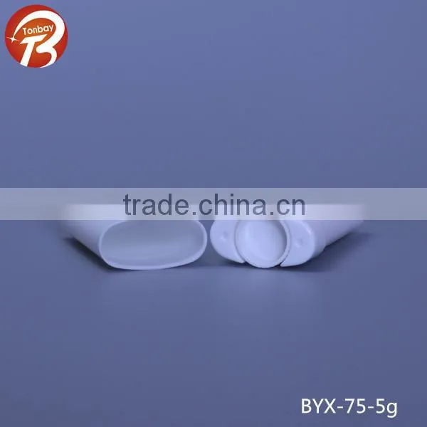 5g White PP Plastic Lipstick Tubes, Lip Balm Tubes, Lip Gloss Cosmetic Container Supplier's Choice photo-3
