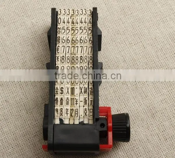 AN409 ANPHY MX5500 Label Gun Price Label Sticker Labeler 8 Charactor 3 Colors Stock Yellow BLue Red Label Size 21*12 mm photo-5