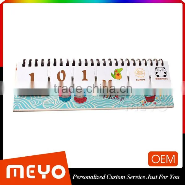Customized Printing Gift,Cute 2016 Calendar, Fancy Calendar, New Look Calendar photo-6