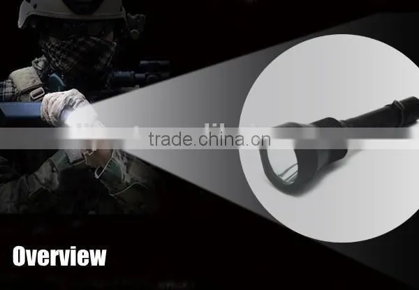(120253) China Wholesale Waterproof Aluminum Alloy T6061 Rechargeable Torch Light photo-2