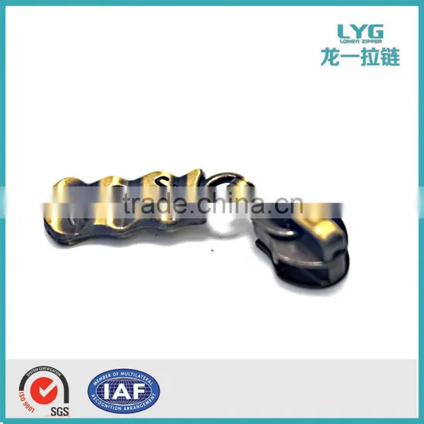 Hign Quality Silver Metal Zipper/Custom Zipper Puller/Zipper SliderCustom Zipper Puller for Garment Bag photo-6