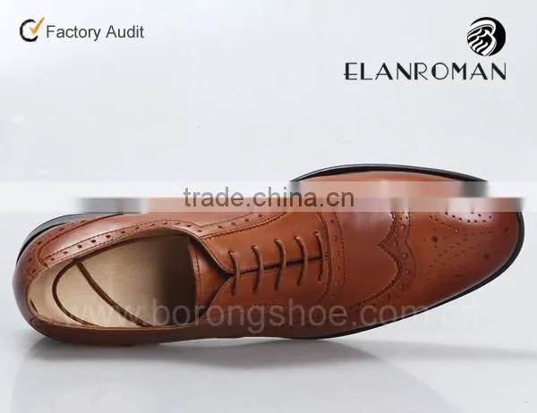 2016 Men Dress Shoes Genuine Leather Brogues Shoes Man Shoes Factory photo-5