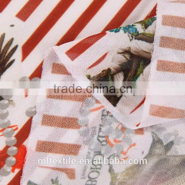 Wholesale Printed Rayon Fabric for Qipao photo-5
