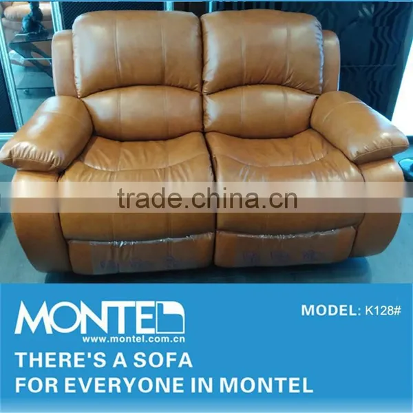 Black Modern Leather Recliner Sofa Set photo-5