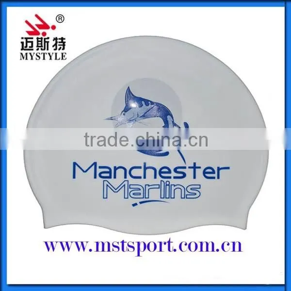 Good Quality Silicone Waterproof Oem Swimming Caps photo-3