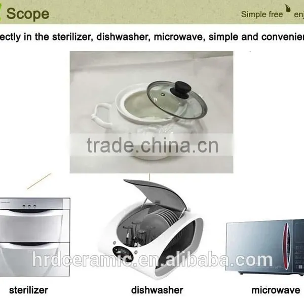China Manufacturer Stocked Small Ceramic Porcelain Soup Tureen photo-6
