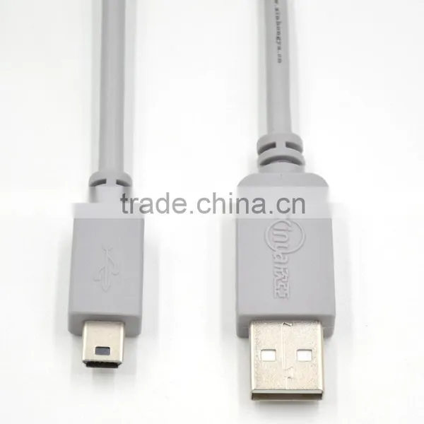 Xinya Hot Selling New USB Cable 5PIN Mini B TO A USB 2.0 Cable photo-3