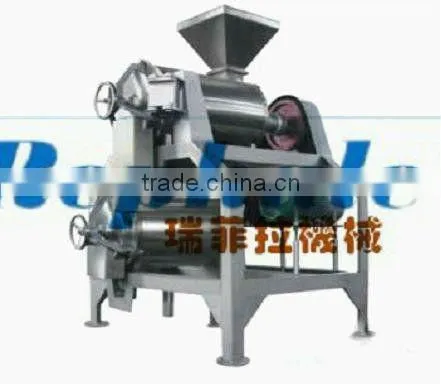 Stoning and pulping machine