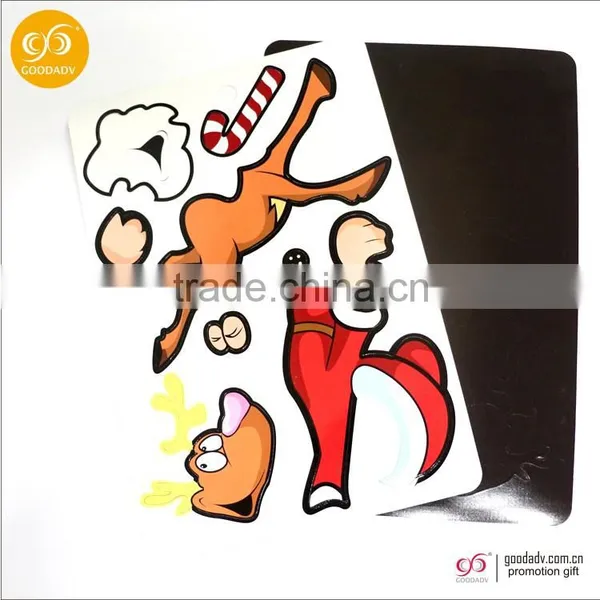 Children Educational Toys 28*20cm Magnetic Dress up photo-6