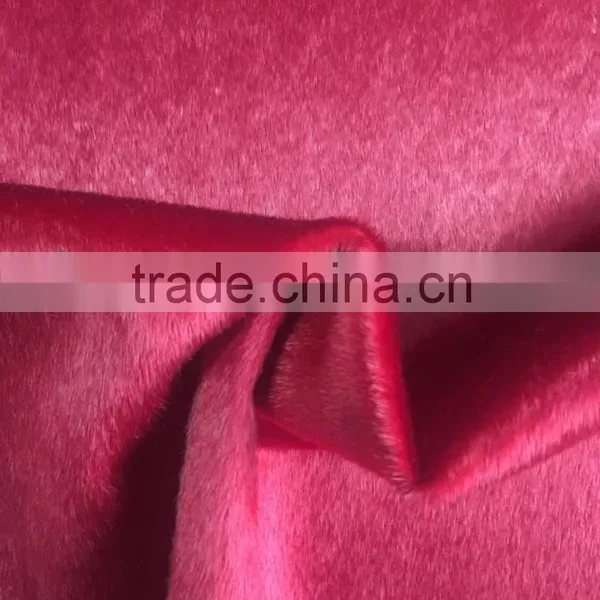 Flock Fabric Imitation the Horse Fur Use for Shoes photo-5