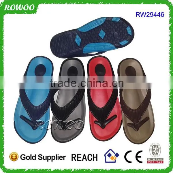 Popular EVA Soft Slippers Casual Men Beach Sandals Outdoor Flip Flops photo-2