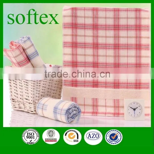 100% Cotton Yarn Dyed Top Grade Jacquard Face Towel photo-2
