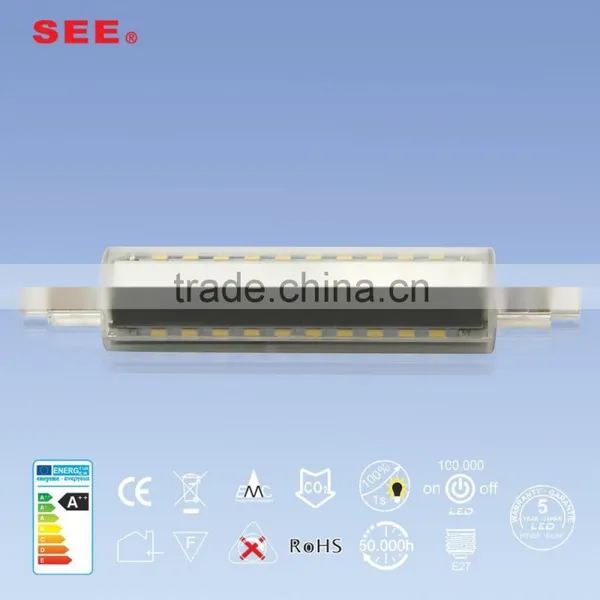 16w Linear R7s 360 Led,led R7s 360 Degree 16w of CE Rohs