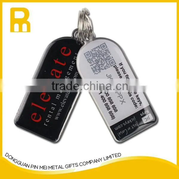 Hotel ID Room Number Key Chain With High Quality Metal Printed Customized Logo photo-5
