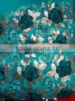 2016 Net Lace Embroidery Blouse Fabrics