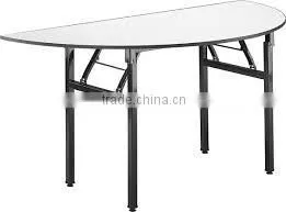 folding half moon banquet table