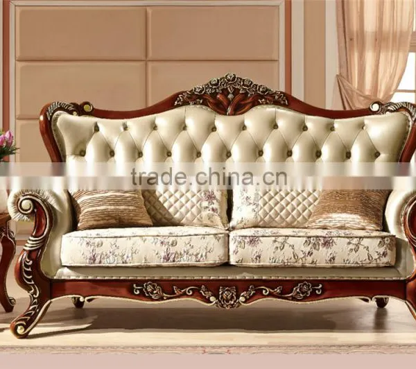 Modern Orange Color Leather Sofa Chesterfield Sofa Replica Display Home Furniture for Sale photo-5