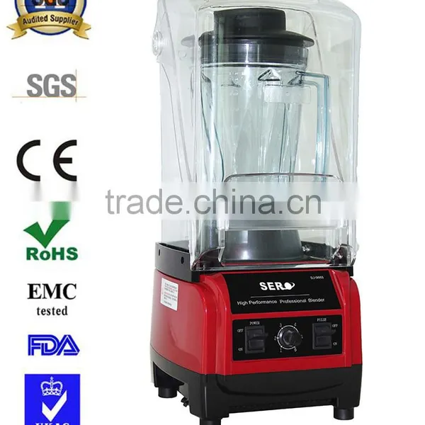 2016 Premium High Speed Commercial Blender With Sound Cover/foocessor/smoothie Ice Maker photo-2