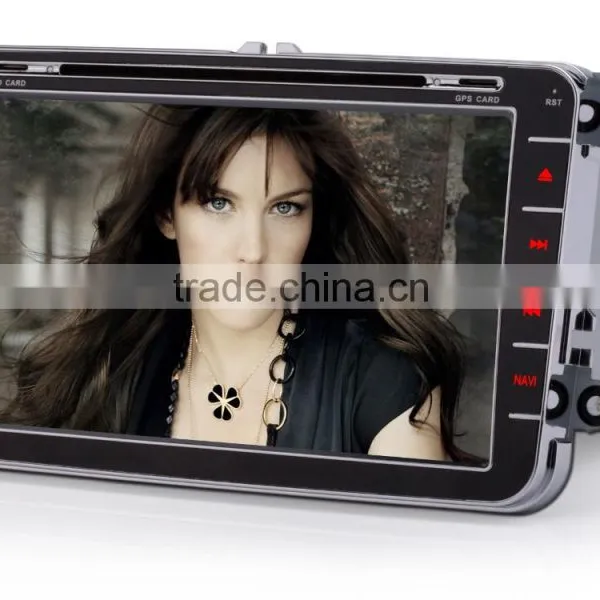 8" Car DVD/GPS USB Player Radio Gps MAP Bluetooth For VW PASSAT Tiguan Sharan Multivan T5 photo-2