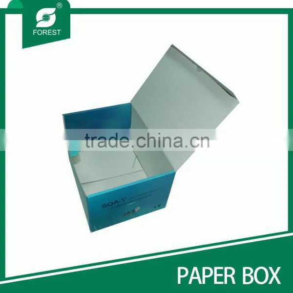 2015 BLUE CARDBOARD CORRUGATED CARTON BOX EP30120213215 photo-5