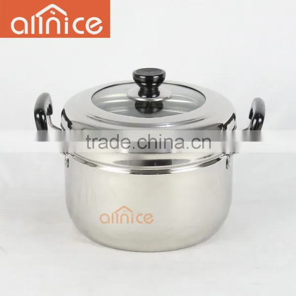 Allnice Classic Stainless 3-Piece 6-Quart Pasta/Steamer Pot Set photo-2