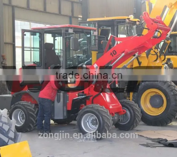 WOLF BRAND ZL-10 Mini Wheel Loader With Pallet Forks photo-3