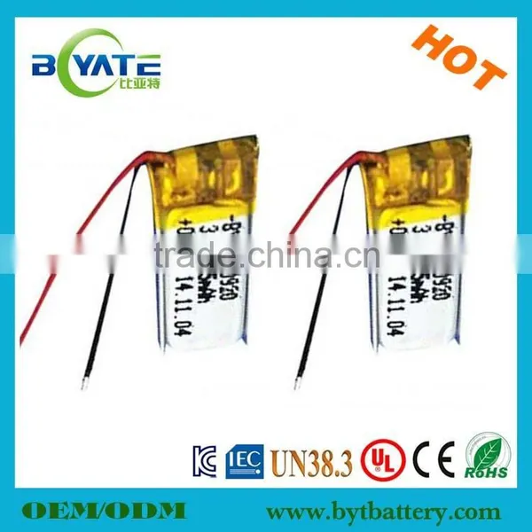 3.7v 50mAh Fast Track Battery Rechargeable Cell to Intelligent Watch photo-4