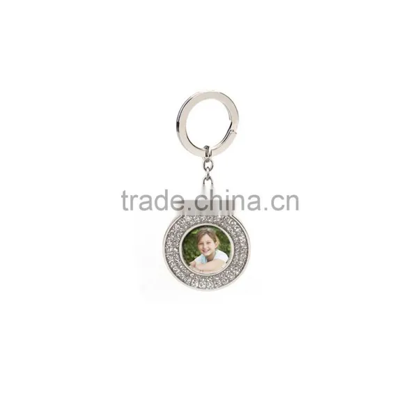 Rectangle Shaped Metal Photo Frame Key Chain photo-2