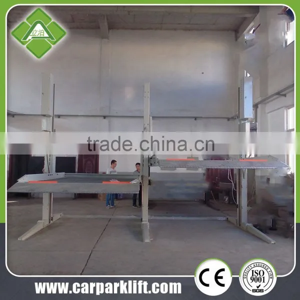 China InTwo Post Car Stacker Parkin Lift Garage Equipment/Two Post Simple Parking Lift/ 2 Post Easy Parking Lifts